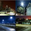 led street light in different place