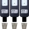 PE 50W SL1 PolyCarbonate Body LED Street Light Flood Light Outdoor Lamp with Free Wall Clamp ( Pack of 3 )